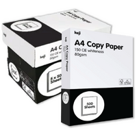 80 GSM A4 Paper x500 sheets per ream