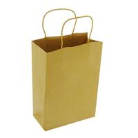 BROWN Paper Loop Handle BABY - 265x160x50mm