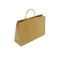 BROWN Paper Loop Handle SMALL BTQ - 250x350x110mm