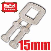 15mm Plastic Buckles x1000