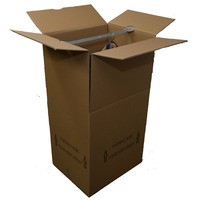 Moving Port-A-Robe Carton 595x479x1106mm with Bar
