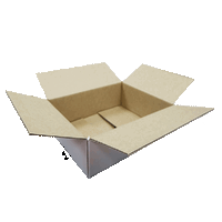 365x280x95mm White RSC Box