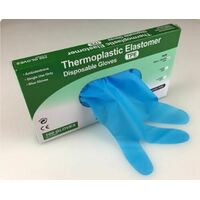 TPE Blue Gloves