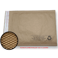 Honeycomb #1 Paper Padded Mailer 150x225mm x200pcs