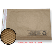 Honeycomb #2 Paper Padded Mailer 215x280mm x100pcs