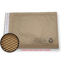 Honeycomb #6 Paper Padded Mailer 300x405mm x50pcs