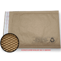 Honeycomb #7 Paper Padded Mailer 360x480mm x50pcs