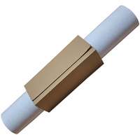 90mm Mailing Tube Square Sleeve x 400mm long