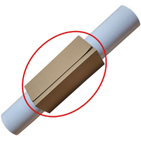 90mm Mailing Tube Square Sleeve x 400mm long