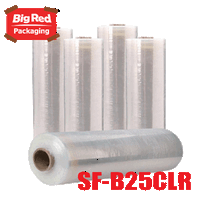 25um x 400m Clear BLOWN Film