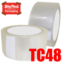48mm x 75m Acrylic CLEAR Tape