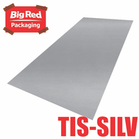 SILVER Metallic 240sht Tissue Paper 500x760mm 17gsm