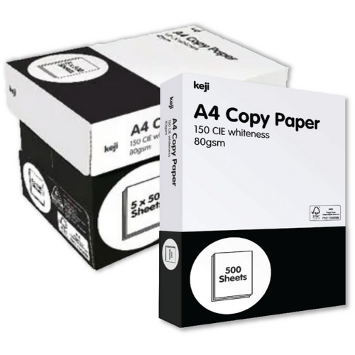 80 GSM A4 Paper x500 sheets per ream
