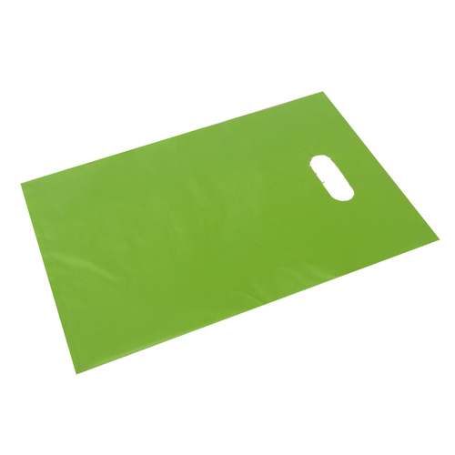 MALL LIME LD Plastic Bag w/Handle 380x250mm